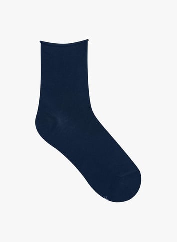 Fluweelzachte enkelsokken BLEUFORET Blauw